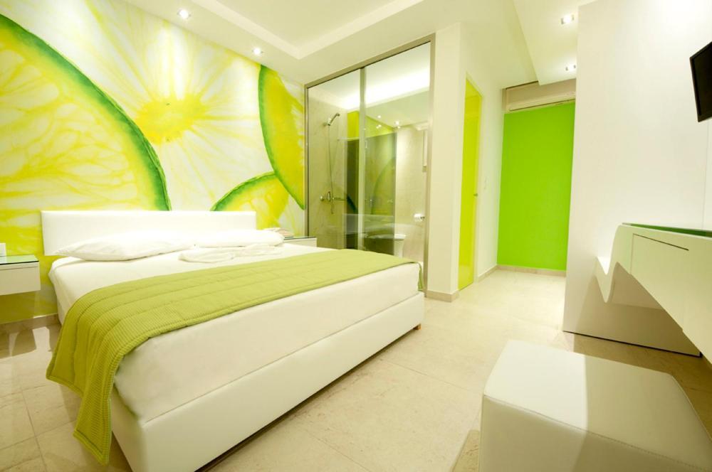 Aparthotel Louloudis Fresh-Adults Only à Skala Rachoni  Chambre photo