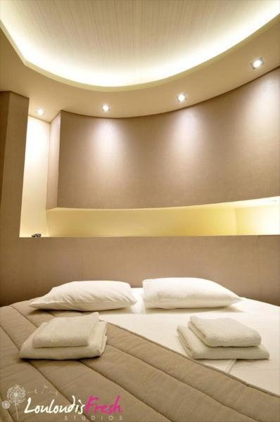 Aparthotel Louloudis Fresh-Adults Only à Skala Rachoni  Chambre photo