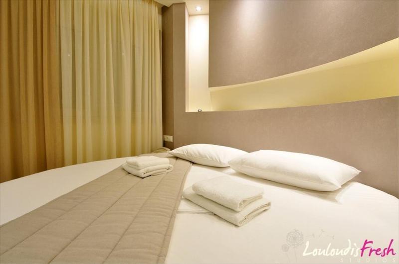 Aparthotel Louloudis Fresh-Adults Only à Skala Rachoni  Chambre photo